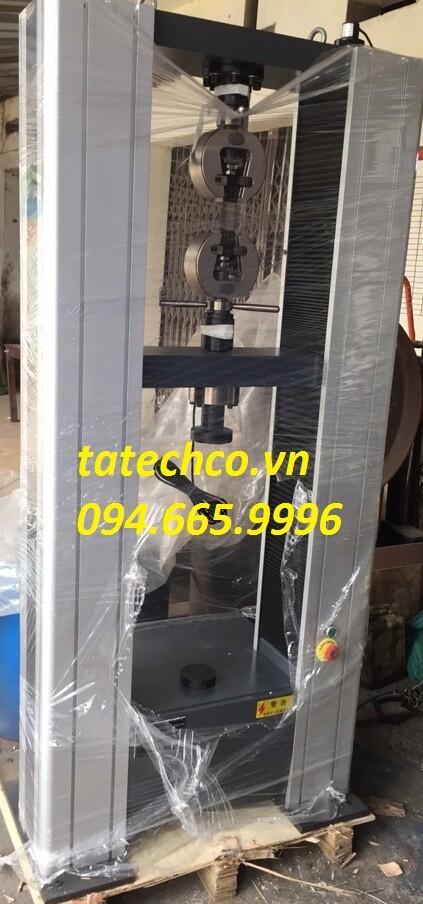 thí nghiệm kéo mẫu vải địa kỹ thuật trên máy kéo vạn năng